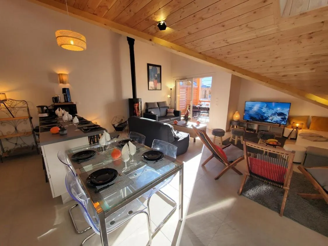 New T4 Type Chalet Serrechevalier Face Telepherique Briançon 프랑스